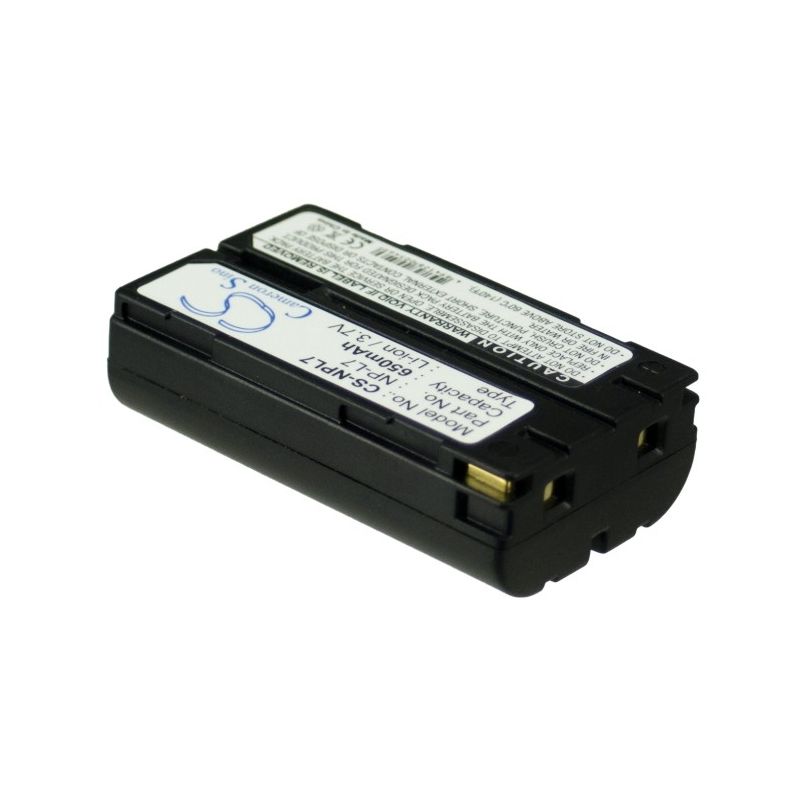 Li-ion Battery fits Casio, Qv3000-propack, Qv-3ex, Qv-ex3 7.4V, 650mAh Camera Cameron Sino Technology Limited