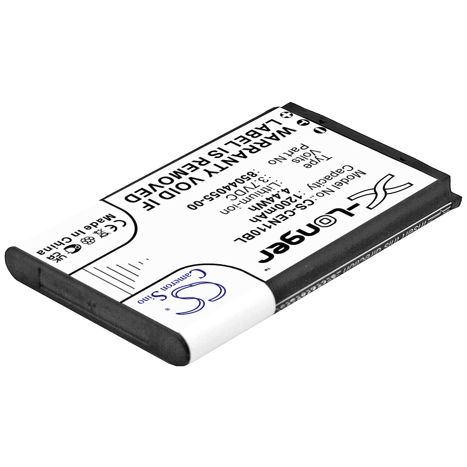Li-ion Battery fits Cce, 1100 Neo 3.7V, 1200mAh Payment Terminal Cameron Sino Technology Limited