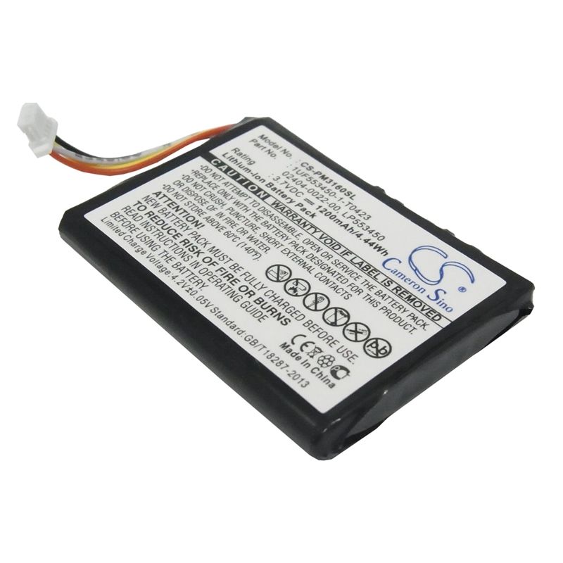 Li-ion Battery Fits Cisco, 3rd, F460, Generation 3.7v, 1200mah Camera Cameron Sino Technology Limited