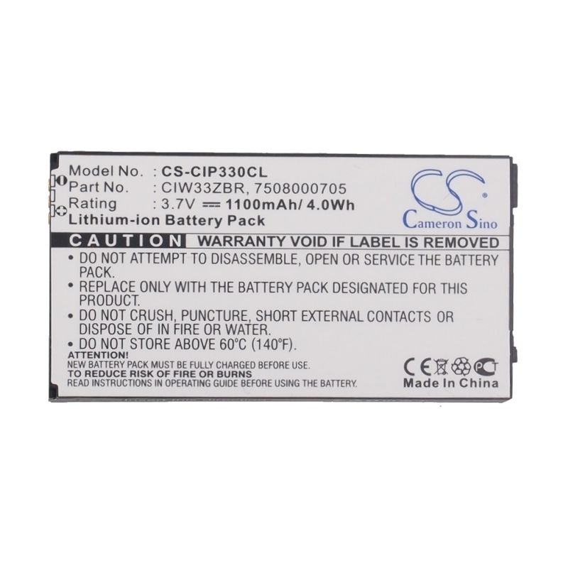 Li-ion Battery fits Cisco, Linksys Wip330, Wip330 3.7V, 1100mAh Cordless Phone Cameron Sino Technology Limited