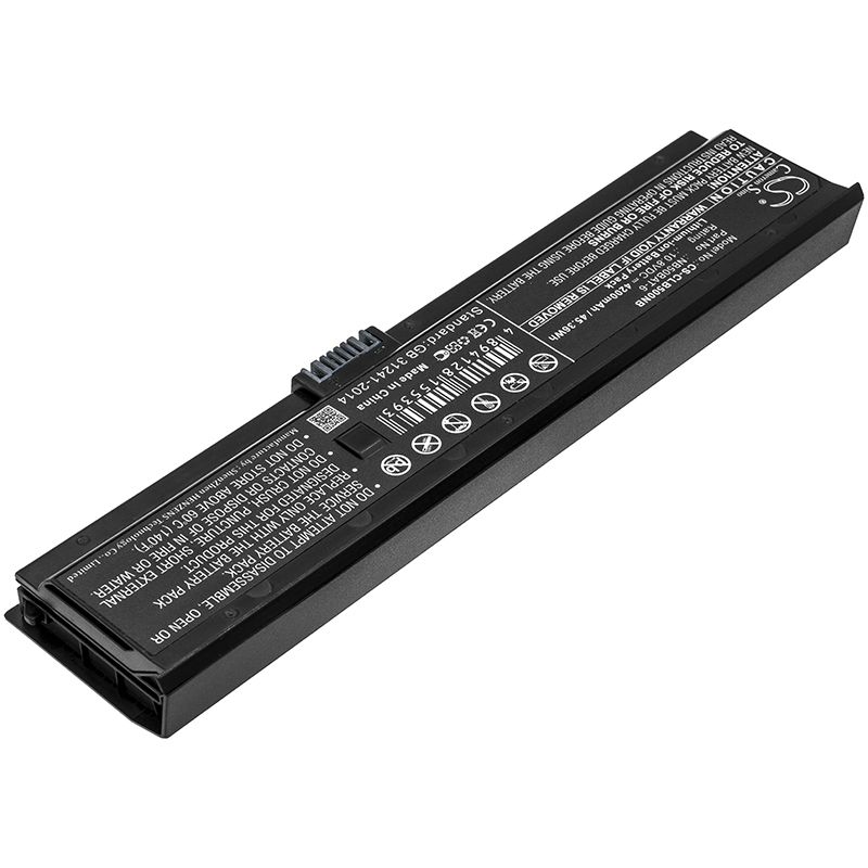 Li-ion Battery fits Cjscope, Qx-350 Rx, Clevo 10.8V, 4200mAh Notebook & Laptop Cameron Sino Technology Limited