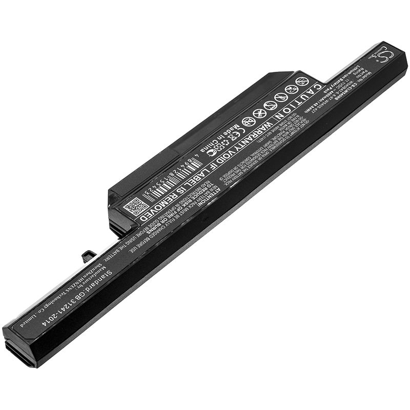 Li-ion Battery fits Clevo, Aquado M1519, Nexoc B509ii 11.1V, 4400mAh Notebook & Laptop Cameron Sino Technology Limited