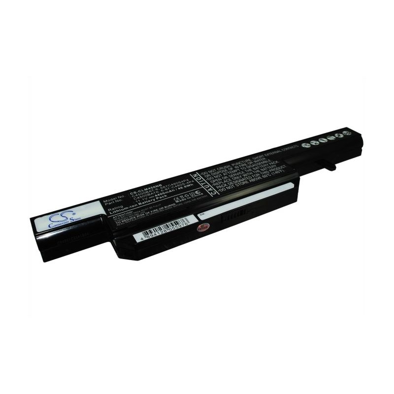 Li-ion Battery Fits Clevo, C4500, C4500q 11.1v, 4400mah Notebook & Laptop Cameron Sino Technology Limited