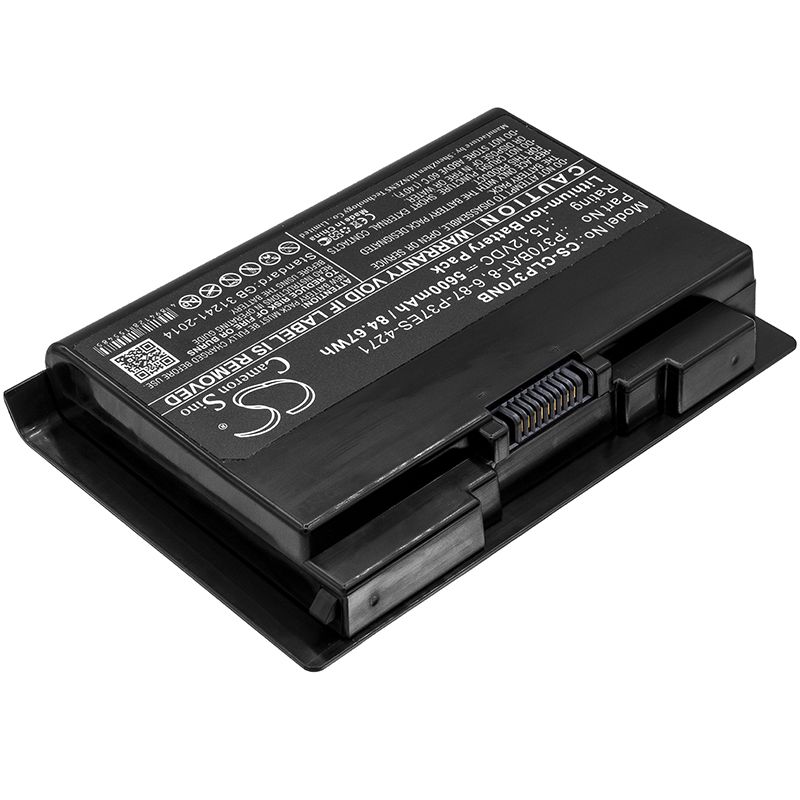 Li-ion Battery fits Clevo, P370em, P370em3 15.12V, 5600mAh Computer Cameron Sino Technology Limited (Suspended)