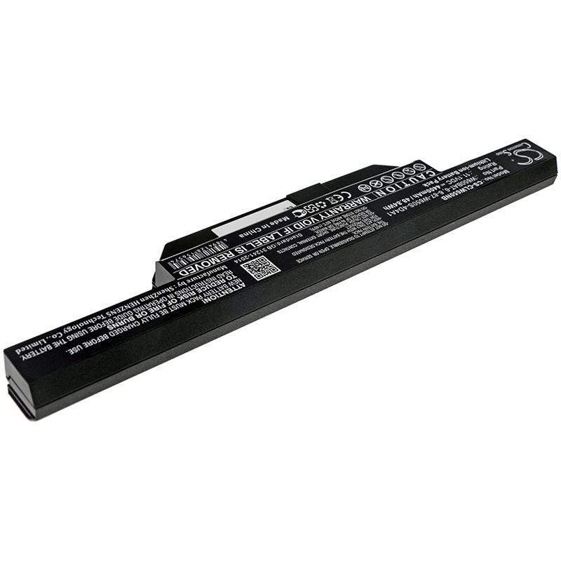 Li-ion Battery fits Clevo, S650sc, W650dc 11.1V, 4400mAh Notebook & Laptop Cameron Sino Technology Limited