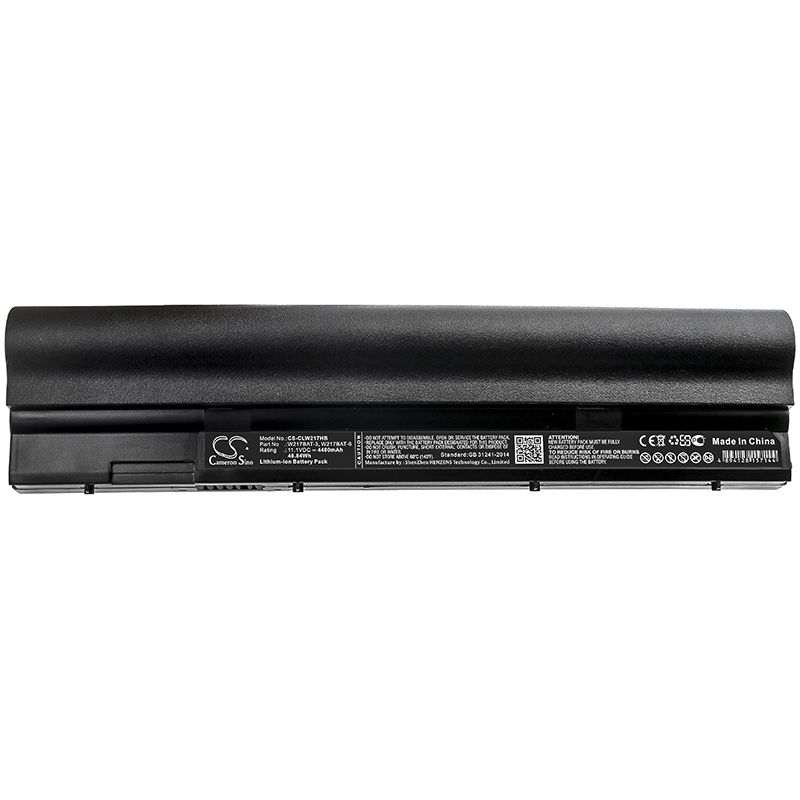 Li-ion Battery fits Clevo, W217, W217cu 11.1V, 6600mAh Notebook & Laptop Cameron Sino Technology Limited