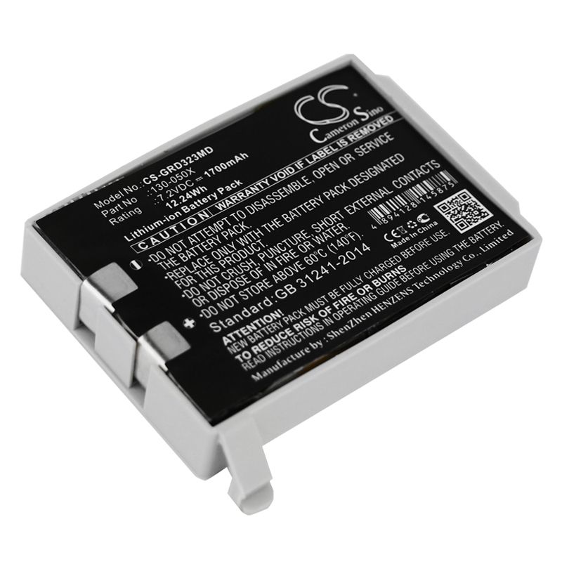Li-ion Battery fits Cme, Bodyguard 323, Cme 7.2V, 1700mAh Medical Cameron Sino Technology Limited
