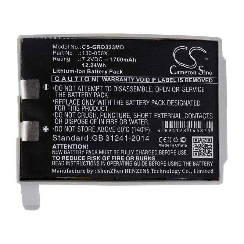 Li-ion Battery fits Cme, Bodyguard 323, Cme 7.2V, 1700mAh Medical Cameron Sino Technology Limited
