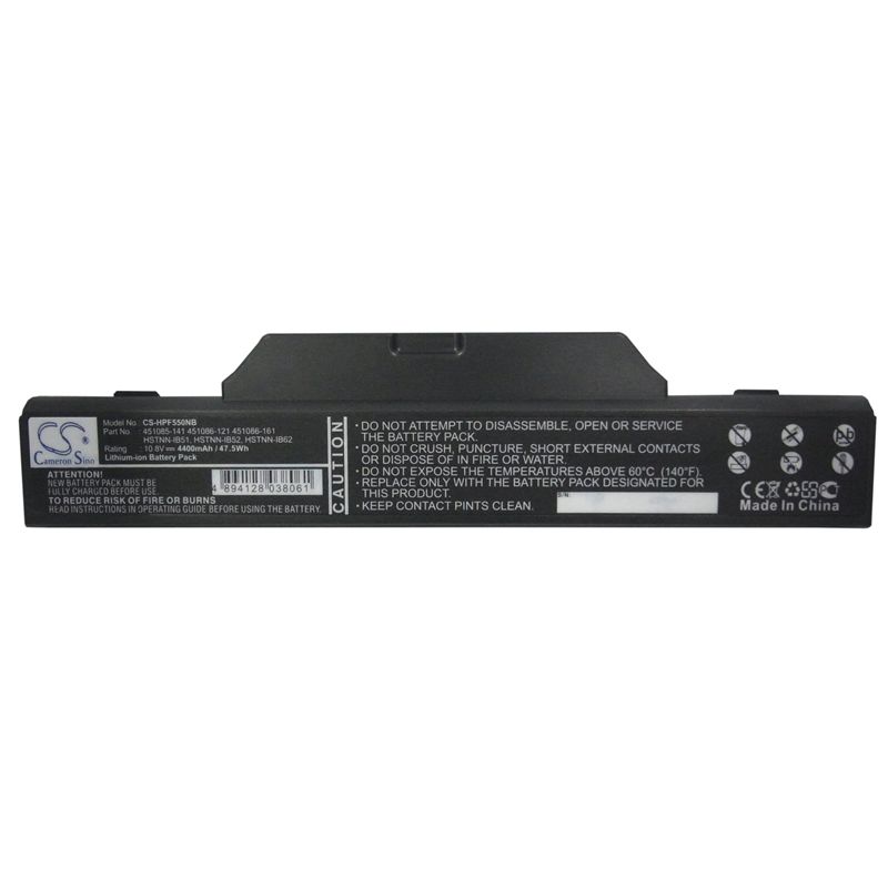 Li-ion Battery fits Compaq, 511, 611, Hp 10.8V, 4400mAh Notebook & Laptop Cameron Sino Technology Limited