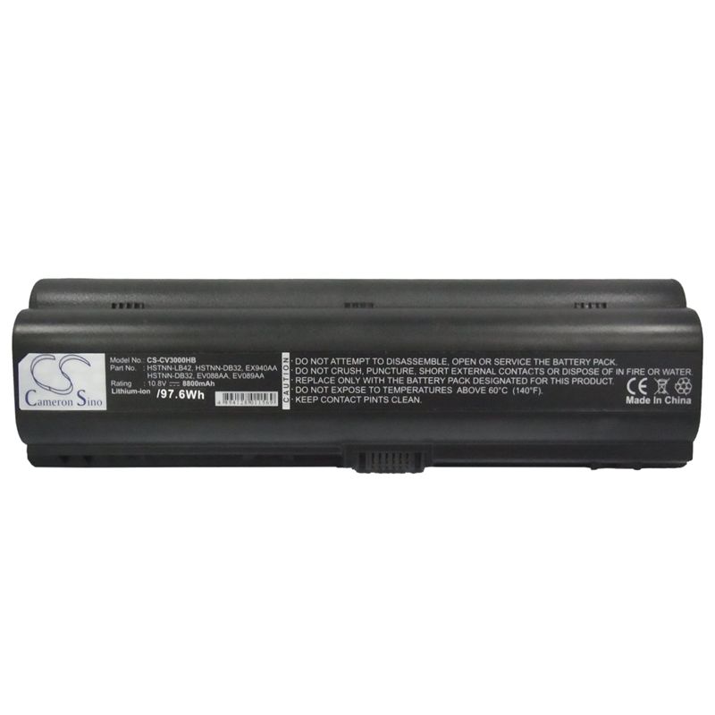Li-ion Battery Fits Compaq, Presario A900, Presario C700, Presario C700em 10.8v, 8800mah Notebook & Laptop Cameron Sino Technology Limited