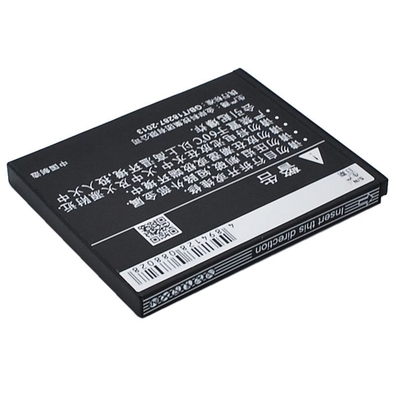 Li-ion Battery fits Coolpad, 5216s,7230, 7230b 3.7V, 1100mAh Communications Cameron Sino Technology Limited (Suspended)