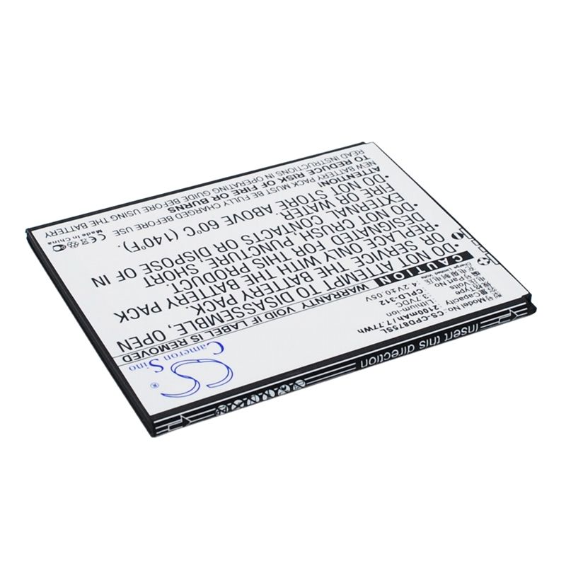 Li-ion Battery fits Coolpad, 5891q,5910,5950 3.7V, 2100mAh Mobile & SmartPhone Cameron Sino Technology Limited