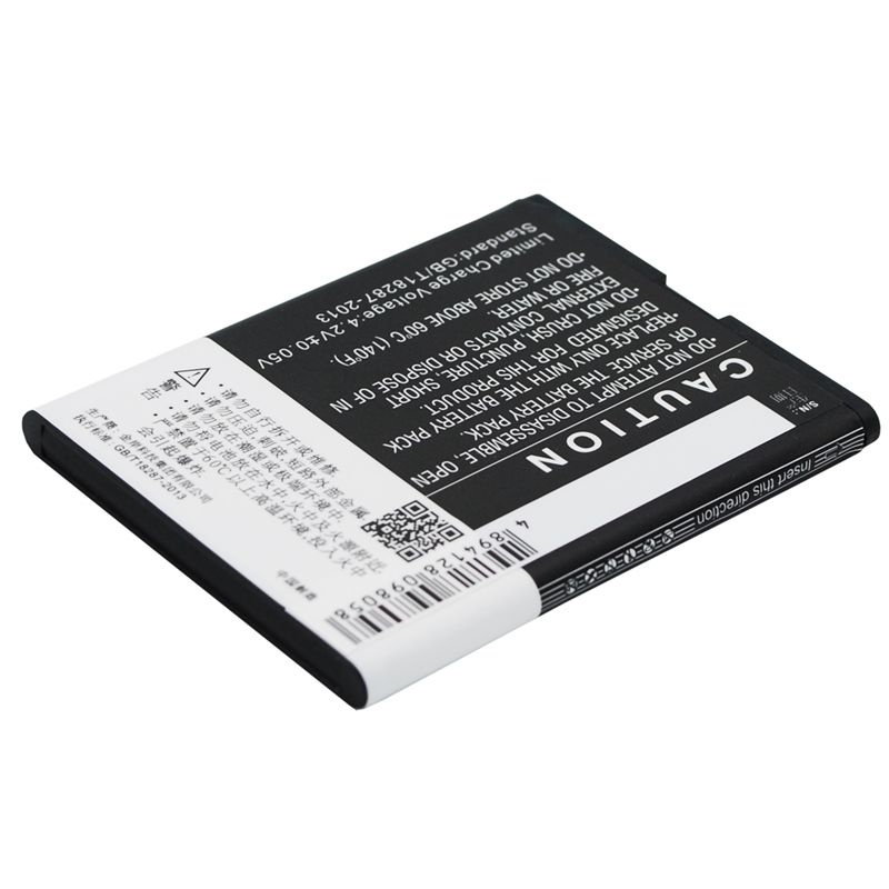 Li-ion Battery fits Coolpad, 8017-t00 3.7V, 1500mAh Mobile & SmartPhone Cameron Sino Technology Limited