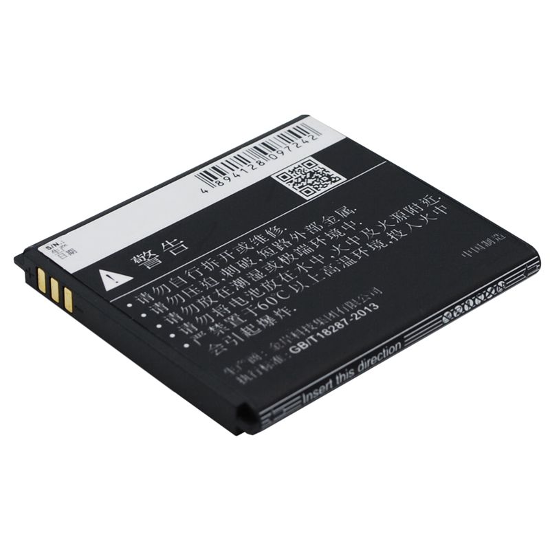 Li-ion Battery fits Coolpad, 8070d 3.7V, 1400mAh Mobile & SmartPhone Cameron Sino Technology Limited