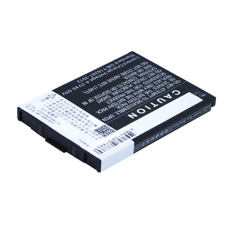 Li-ion Battery fits Coolpad, d280, d520, e200 3.7V, 1150mAh Mobile & SmartPhone Cameron Sino Technology Limited