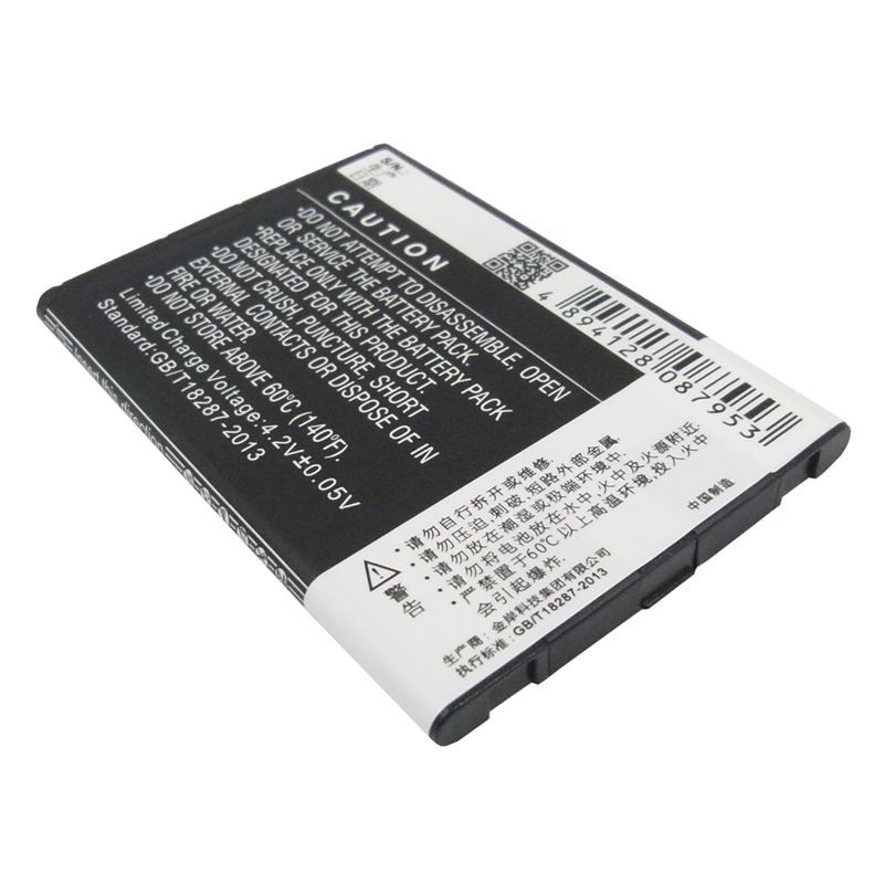 Li-ion Battery fits Coolpad, w708 3.7V, 1300mAh Mobile & SmartPhone Cameron Sino Technology Limited