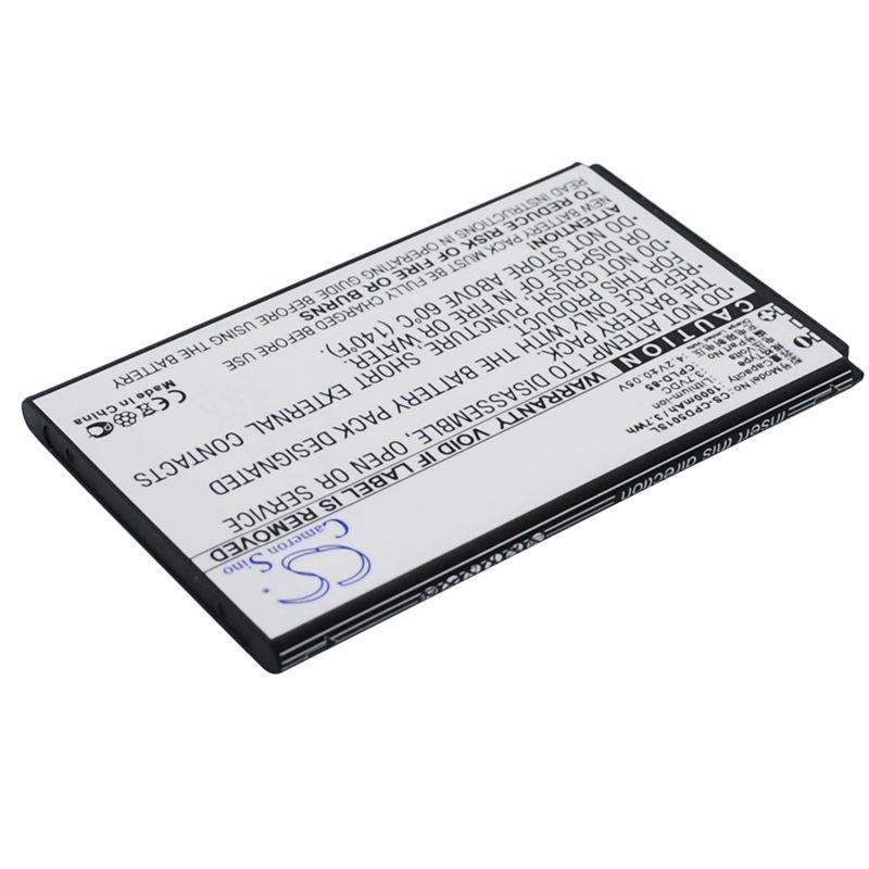 Li-ion Battery fits Coolpad,5010 3.7V, 1000mAh Communications Cameron Sino Technology Limited (Suspended)