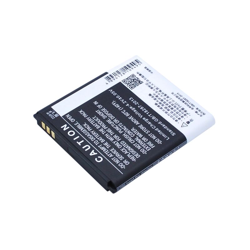 Li-ion Battery fits Coolpad,5108,5109,5211 3.7V, 1500mAh Mobile & SmartPhone Cameron Sino Technology Limited