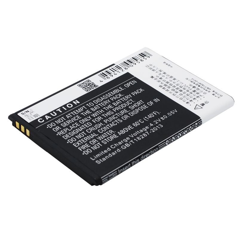 Li-ion Battery fits Coolpad,5213, 5216d 3.7V, 1500mAh Mobile & SmartPhone Cameron Sino Technology Limited