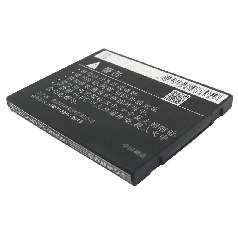 Li-ion Battery fits Coolpad,5216, 5860+,5862 3.7V, 1000mAh Communications Cameron Sino Technology Limited (Suspended)