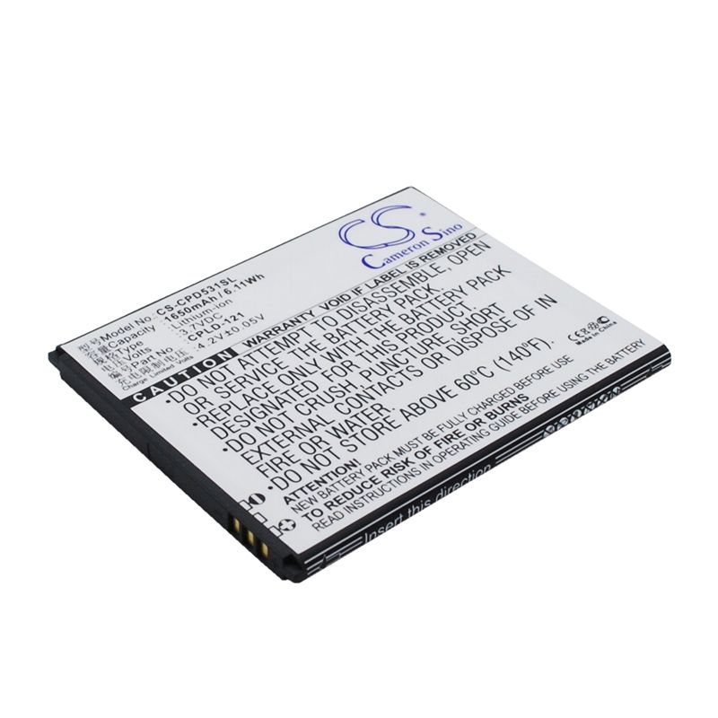 Li-ion Battery fits Coolpad,5311,7251 3.7V, 1650mAh Mobile & SmartPhone Cameron Sino Technology Limited