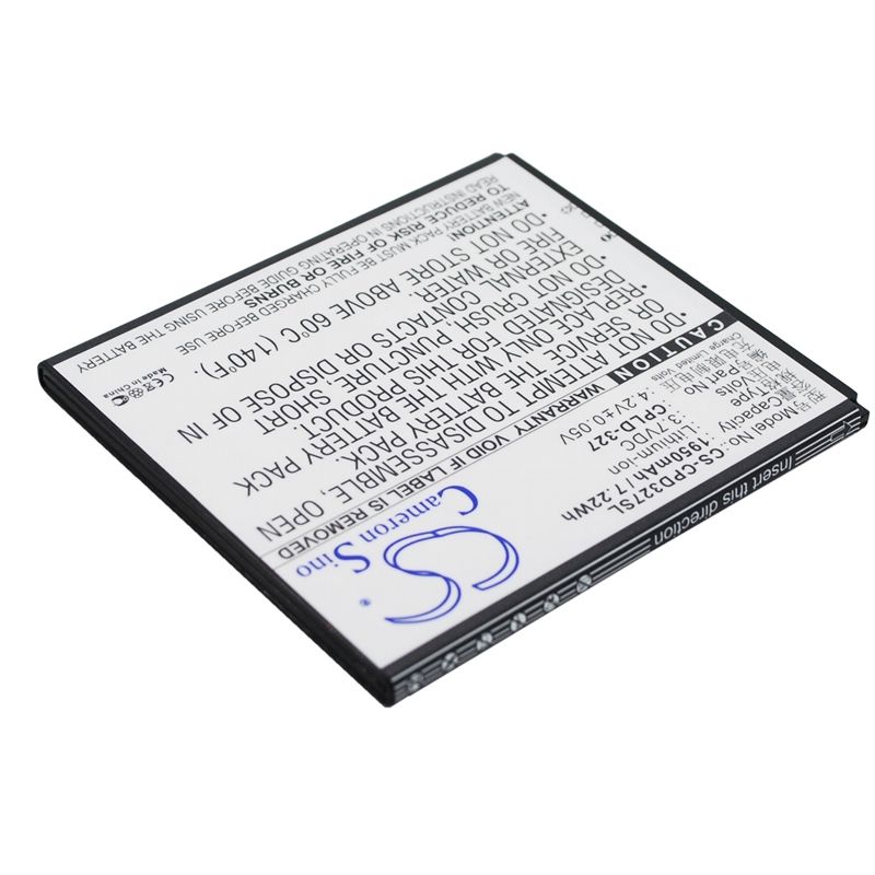 Li-ion Battery fits Coolpad,5952, 7620l,8729 3.7V, 1950mAh Mobile & SmartPhone Cameron Sino Technology Limited