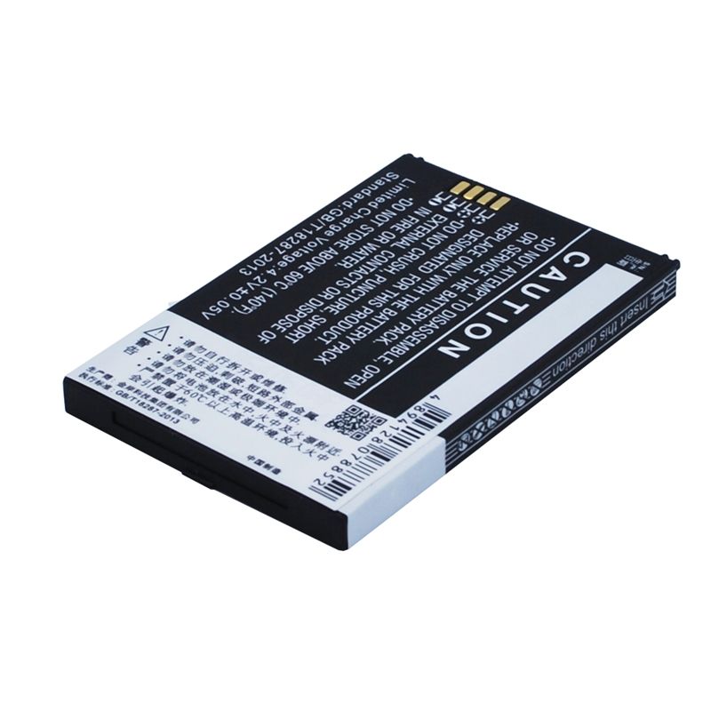 Li-ion Battery fits Coolpad,6168, 6168h, 6168n 3.7V, 1400mAh Mobile & SmartPhone Cameron Sino Technology Limited