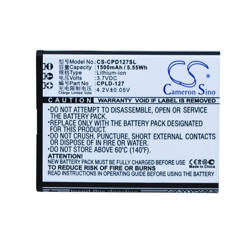 Li-ion Battery fits Coolpad,8017 3.7V, 1500mAh Mobile & SmartPhone Cameron Sino Technology Limited