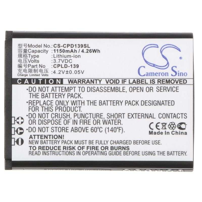 Li-ion Battery fits Coolpad,8021 3.7V, 1150mAh Mobile & SmartPhone Cameron Sino Technology Limited