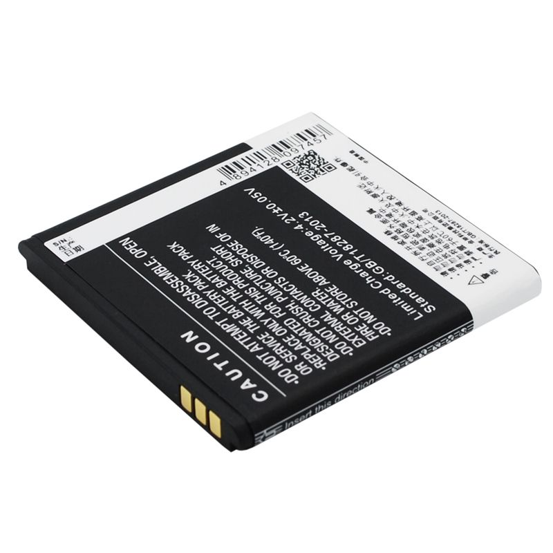 Li-ion Battery fits Coolpad,8026 3.7V, 1500mAh Mobile & SmartPhone Cameron Sino Technology Limited