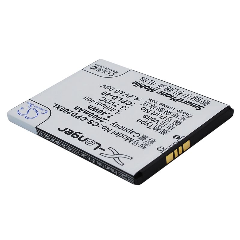 Li-ion Battery fits Coolpad,8730,8736,8920 3.7V, 2000mAh Communications Cameron Sino Technology Limited (Suspended)