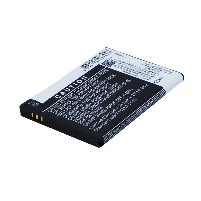 Li-ion Battery fits Coolpad,8809, k-touch, e610 3.7V, 1650mAh Communications Cameron Sino Technology Limited (Suspended)