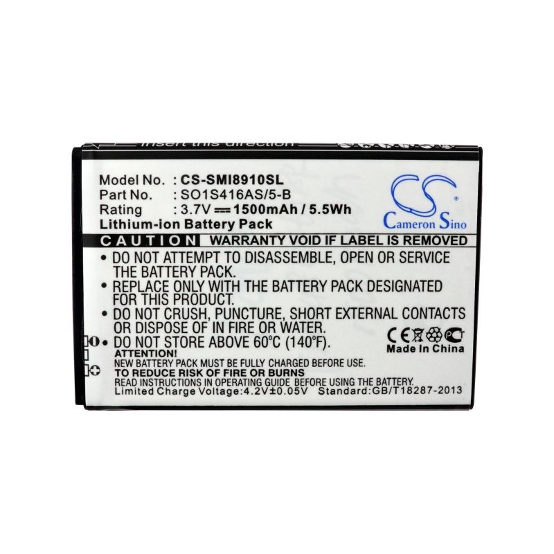 Li-ion Battery fits Coolpad,8809, metropcs, galaxy indulge 3.7V, 1500mAh Mobile & SmartPhone Cameron Sino Technology Limited