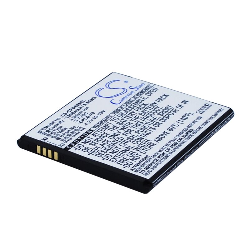 Li-ion Battery fits Coolpad,8950 3.7V, 1500mAh Communications Cameron Sino Technology Limited (Suspended)