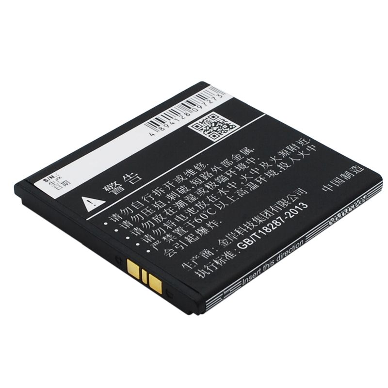 Li-ion Battery fits Coolpad,9930, w702 3.7V, 1200mAh Communications Cameron Sino Technology Limited (Suspended)