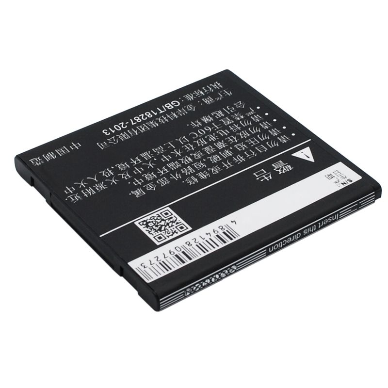 Li-ion Battery fits Coolpad,9930, w702 3.7V, 1200mAh Communications Cameron Sino Technology Limited (Suspended)