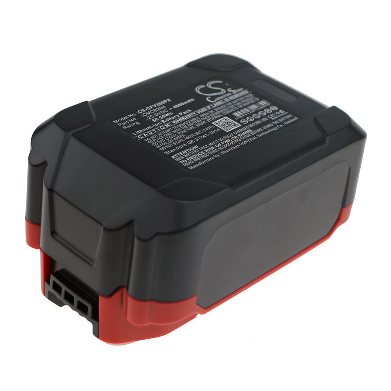 Li-ion Battery fits Craftsman, 16ga Straight Finish Nailer, 18ga Brad Nailer 20.0V, 4000mAh Power Tools Cameron Sino Technology Limited