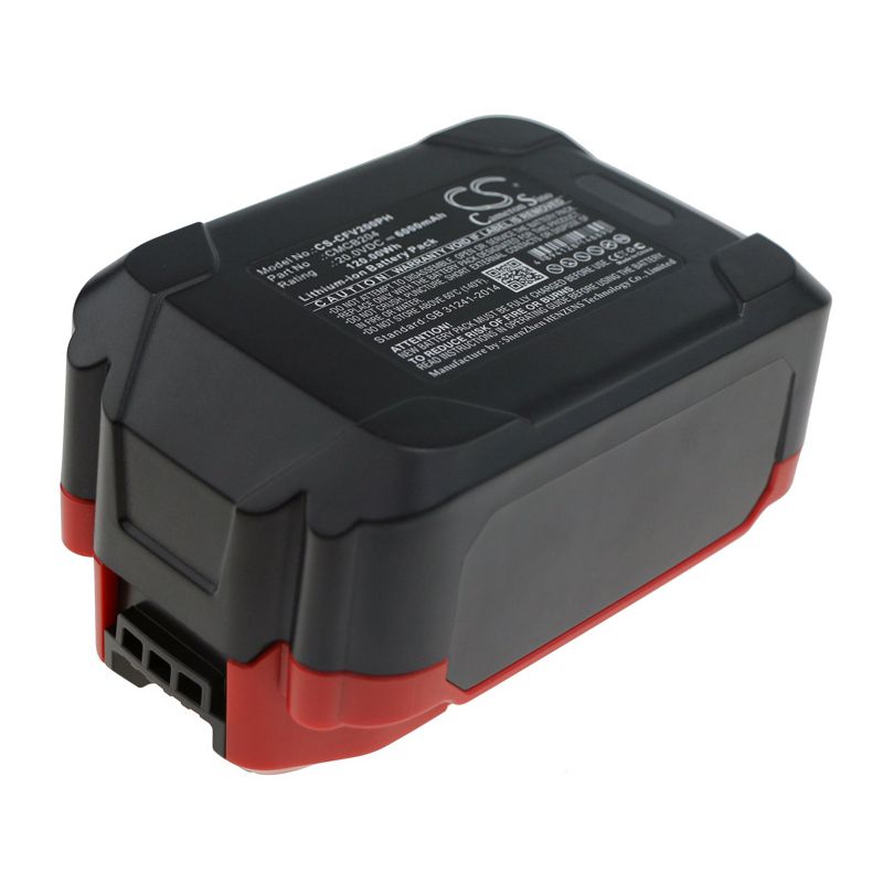 Li-ion Battery fits Craftsman, 16ga Straight Finish Nailer, 18ga Brad Nailer 20.0V, 6000mAh Power Tools Cameron Sino Technology Limited