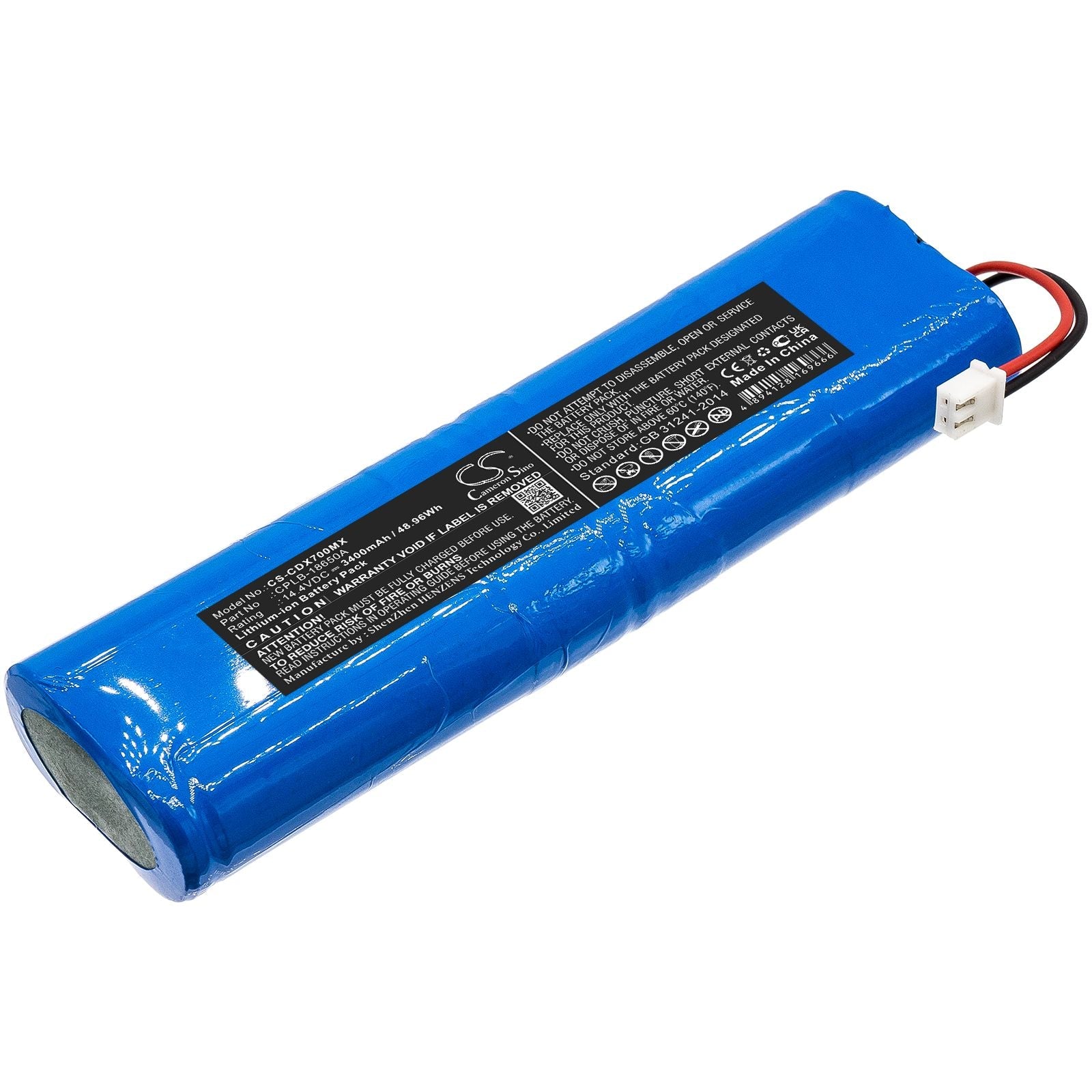 Li-ion Battery fits Creative, Deluxe-70 14.4V, 3400mAh Medical Cameron Sino Technology Limited