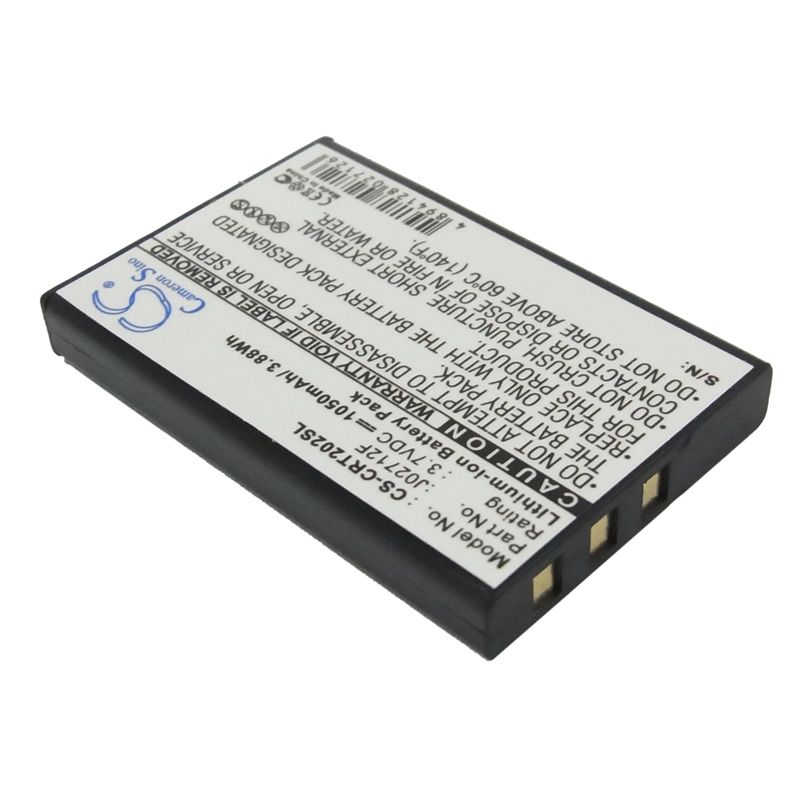 Li-ion Battery fits Creative, Vado Hd 3.7V, 1050mAh Media Player Cameron Sino Technology Limited