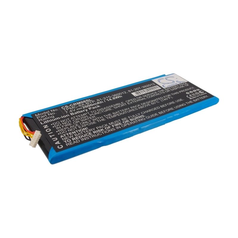 Li-ion Battery Fits Crestron, 6502269, Tpmc-8x, Tpmc-8x Wifi 7.4v, 2000mah Remote Control Cameron Sino Technology Limited