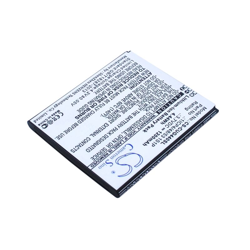 Li-ion Battery fits Cube1, g44, g44s 3.7V, 1200mAh Communications Cameron Sino Technology Limited (Suspended)