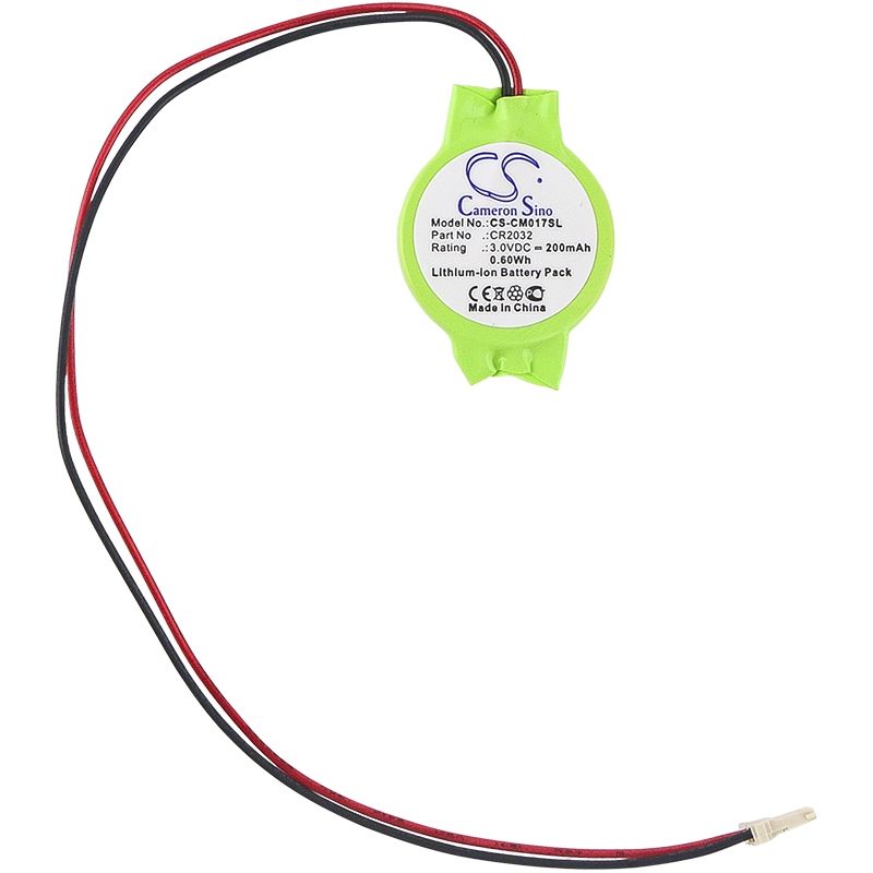 Li-ion Battery fits Custom Battery Pack, Cr2032 3.0V, 200mAh Battery Pack Cameron Sino Technology Limited