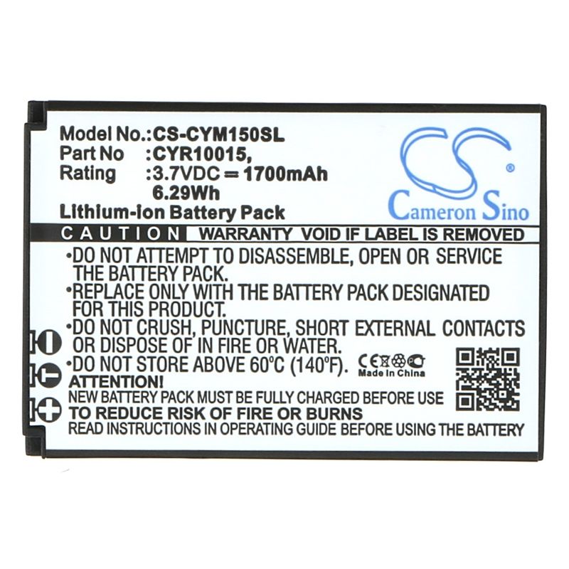 Li-ion Battery fits Cyrus, cm15, evolveo, strongphone wifi 3.7V, 1700mAh Mobile & SmartPhone Cameron Sino Technology Limited