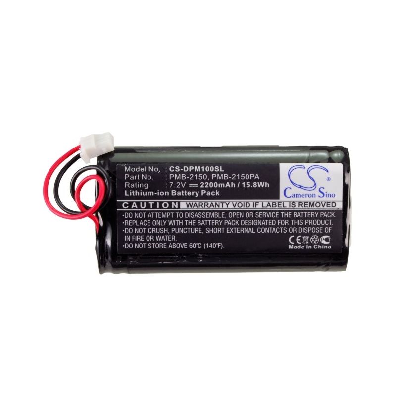 Li-ion Battery fits Dam, Pm100-bmb, Pm100-dk, Pm100ii-bmb 7.2V, 2200mAh Remote Control Cameron Sino Technology Limited