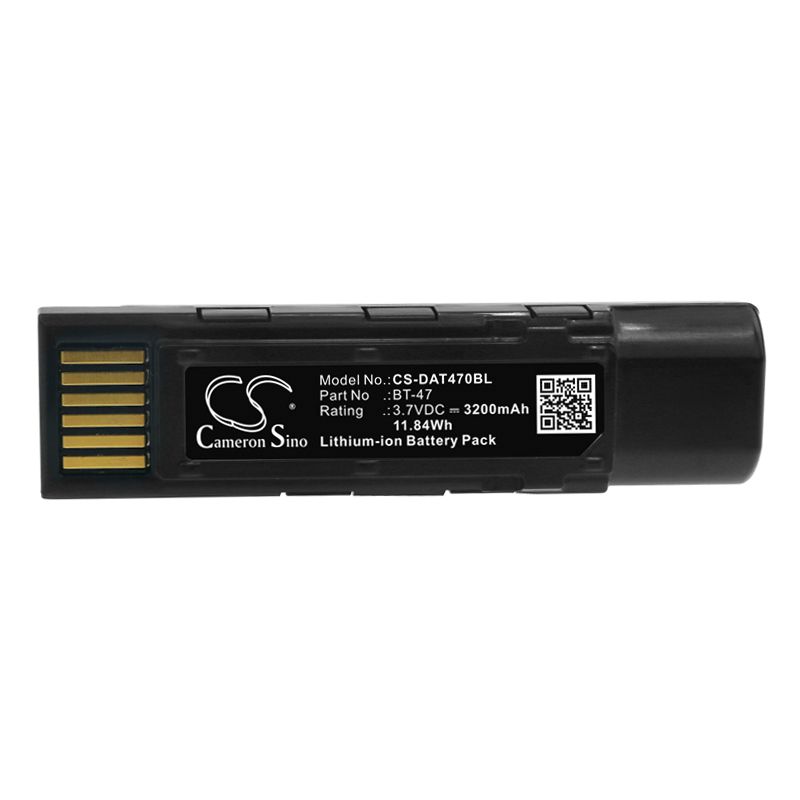 Li-ion Battery fits Datalogic, Bt-47 3.7V, 3200mAh Barcode Scanner Cameron Sino Technology Limited