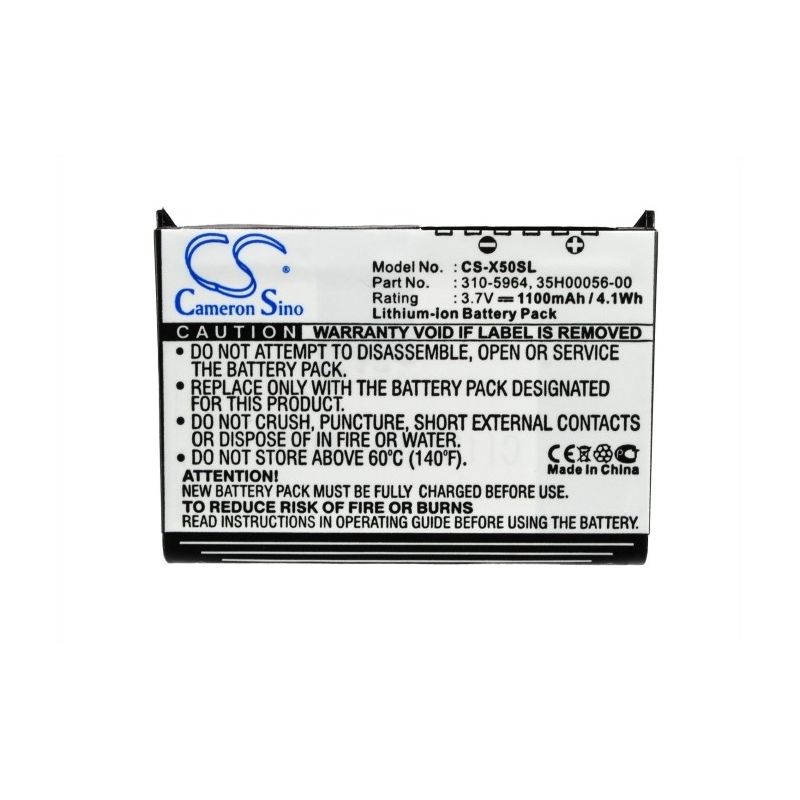 Li-ion Battery Fits Dell, Axim X50, Axim X50v, Axim X51 3.7v, 1100mah PDA & Pocket PC Cameron Sino Technology Limited