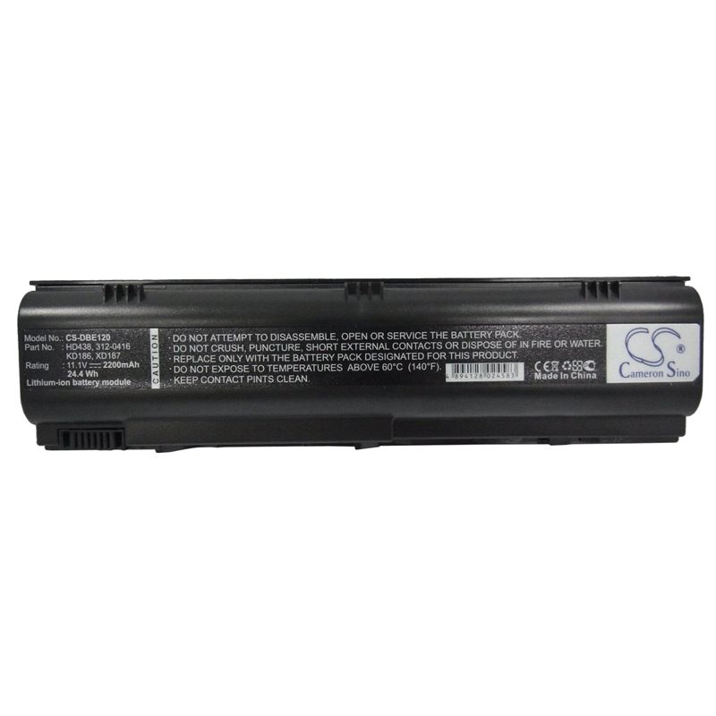 Li-ion Battery Fits Dell, Inspiron 1300, Inspiron B120, Inspiron B130 11.1v, 2200mah Computer Cameron Sino Technology Limited (Suspended)