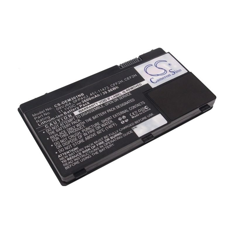 Li-ion Battery fits Dell, inspiron 13z, inspiron 13zd, inspiron 13zr 11.1V, 3600mAh Computer Cameron Sino Technology Limited