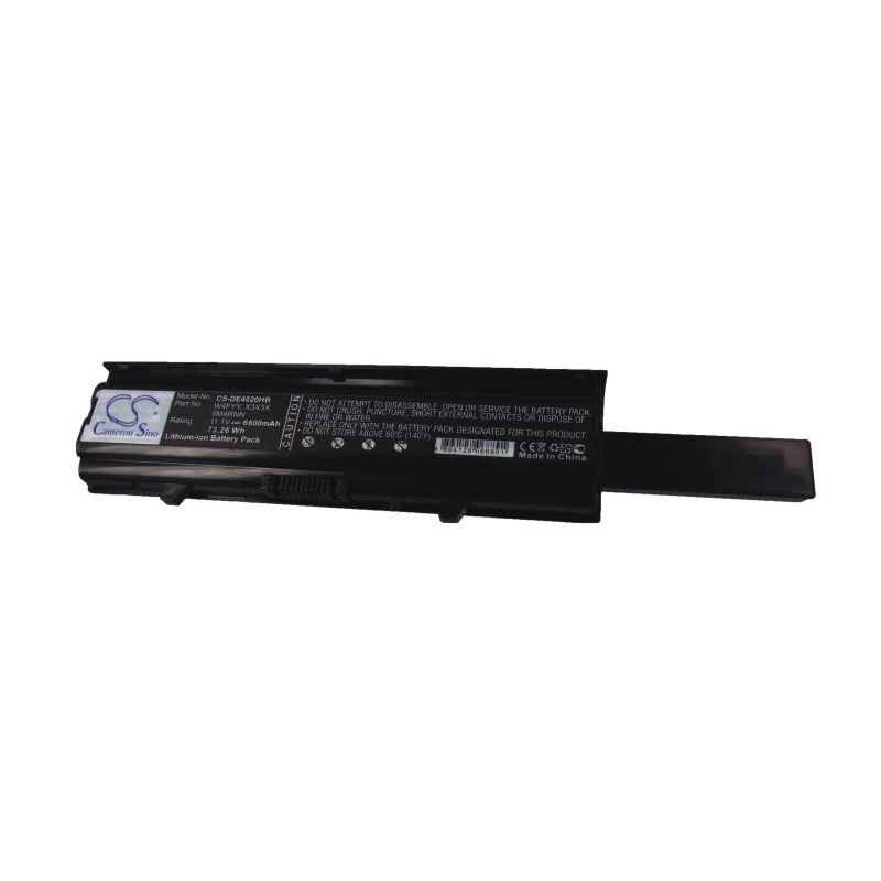 Li-ion Battery fits Dell, inspiron 14r-346, inspiron 14v, inspiron 14vr 11.1V, 6600mAh Notebook & Laptop Cameron Sino Technology Limited